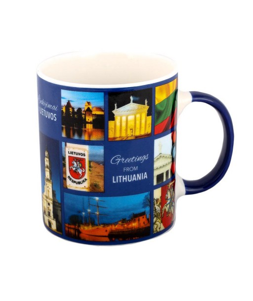 Porcelianinis puodelis Greetings from Lithuania
